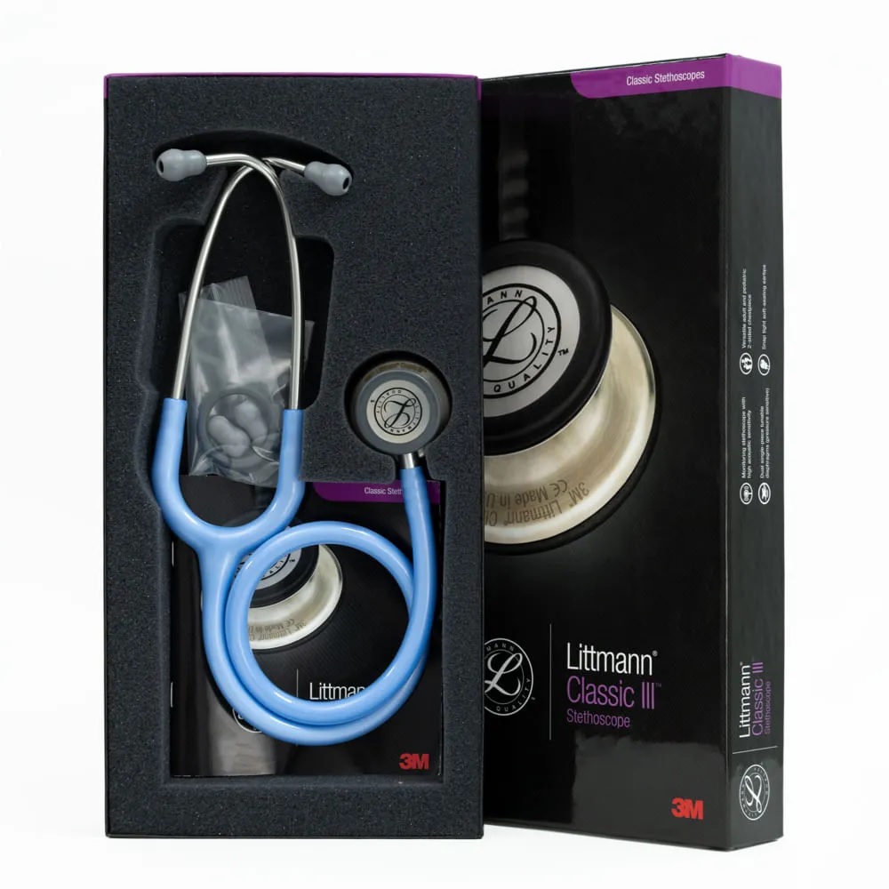 ESTETOSCOPIO LITTMANN CLASIC 3 AZUL CIELO